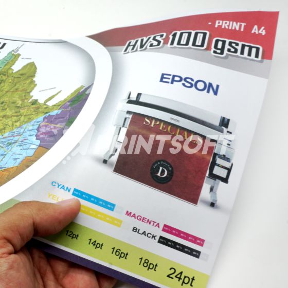HVS 80 Gsm A4 BW Hitam Putih