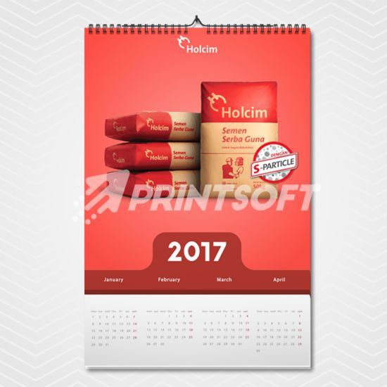 Kalender Dinding 38x53cm Ap120