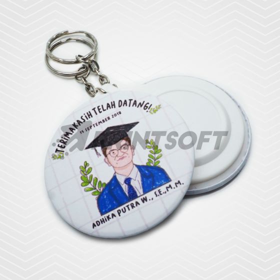 Gantungan Kunci Pin