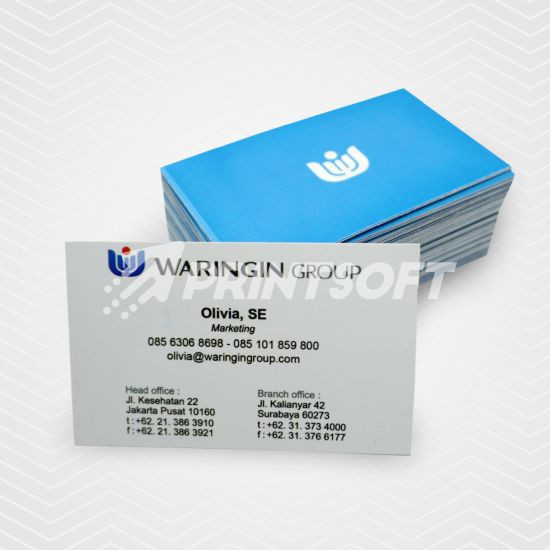 Kartu Nama Art Carton 260 Gsm