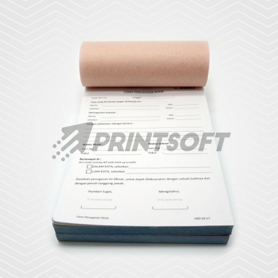 Nota NCR A6 2Ply