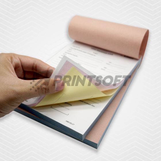Nota NCR A6 2Ply