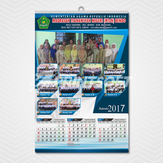 Kalender Dinding 31x48cm Ap120